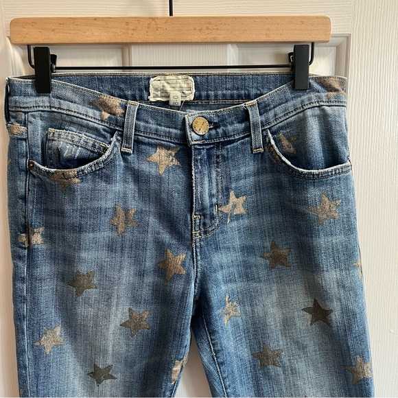 Anthropologie Current Elliot The Stiletto in Super Loved with
Rose Gold Stars - Picture 4 of 7